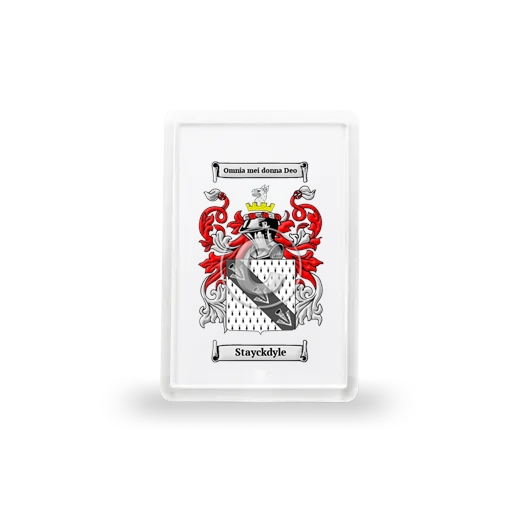 Stayckdyle Coat of Arms Magnet