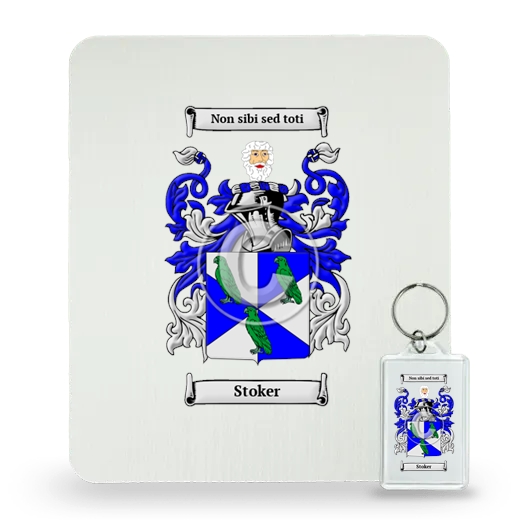 Stoker Mouse Pad and Keychain Combo Package