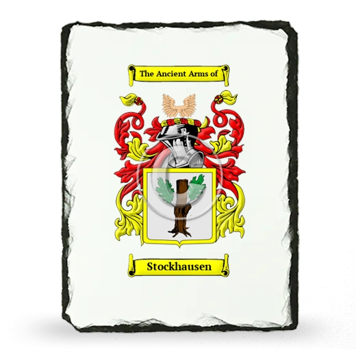 Stockhausen Coat of Arms Slate