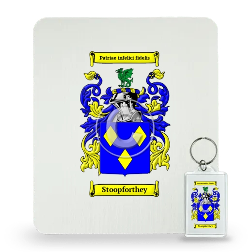 Stoopforthey Mouse Pad and Keychain Combo Package