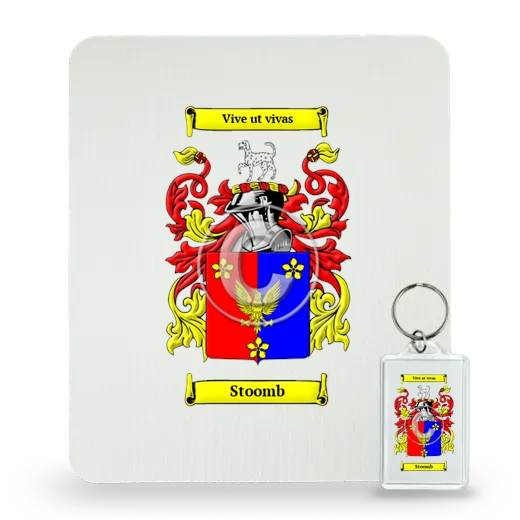 Stoomb Mouse Pad and Keychain Combo Package