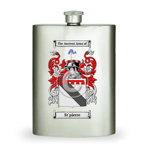 St'pierre Stainless Steel Hip Flask