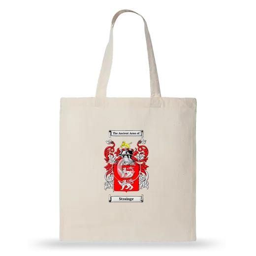 Strainge Natural Tote Bag