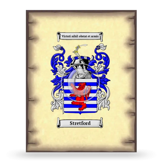 Stretford Coat of Arms Print