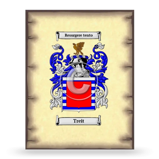 Treit Coat of Arms Print