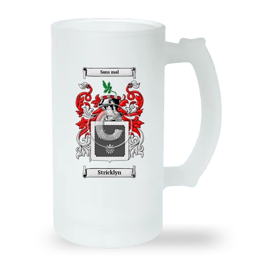 Stricklyn Frosted Beer Stein