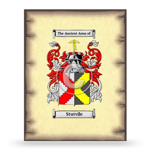 Stutvile Coat of Arms Print