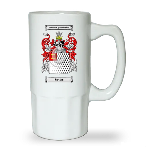 Sirties Ceramic Beer Stein