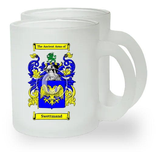 Swettmand Pair of Frosted Glass Mugs