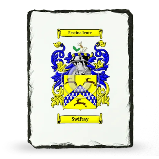 Swiftay Coat of Arms Slate