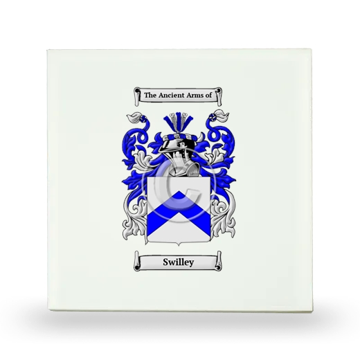 Swilley Small Ceramic Tile with Coat of Arms