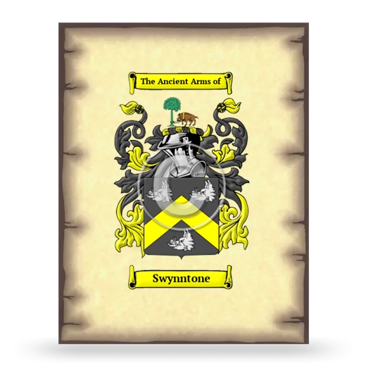 Swynntone Coat of Arms Print