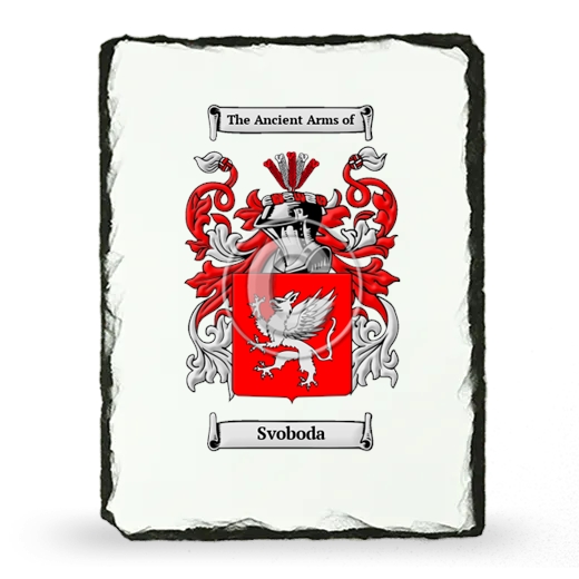 Svoboda Coat of Arms Slate