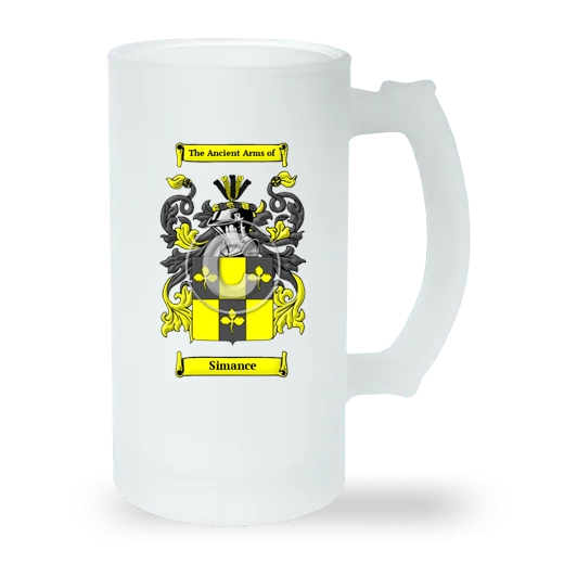 Simance Frosted Beer Stein