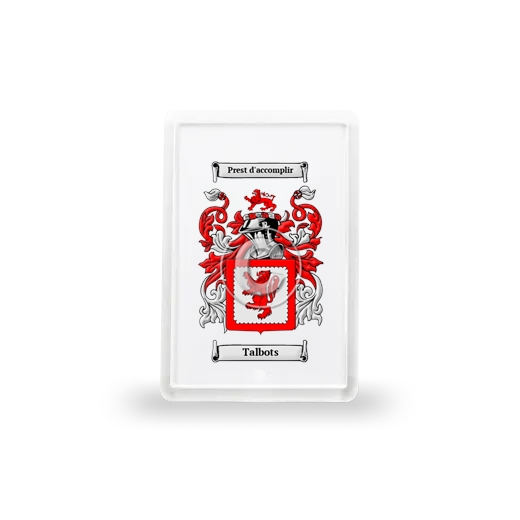 Talbots Coat of Arms Magnet