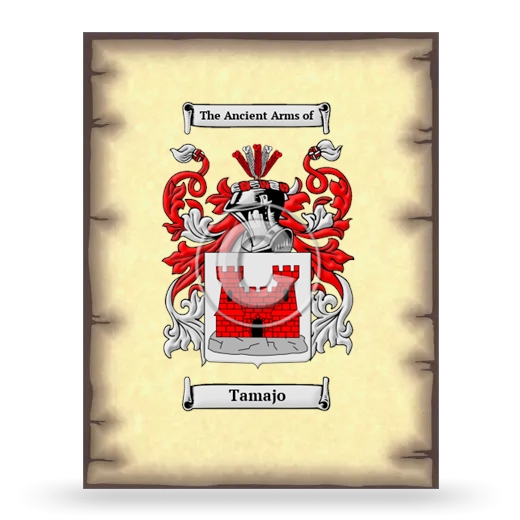 Tamajo Coat of Arms Print