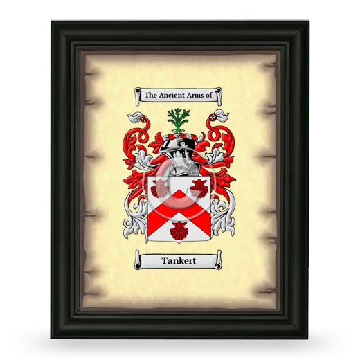 Tankert Coat of Arms Framed - Black