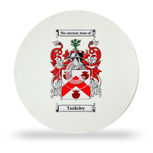 Tanksley Round Mouse Pad