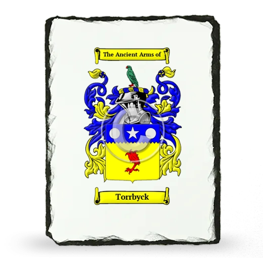 Torrbyck Coat of Arms Slate