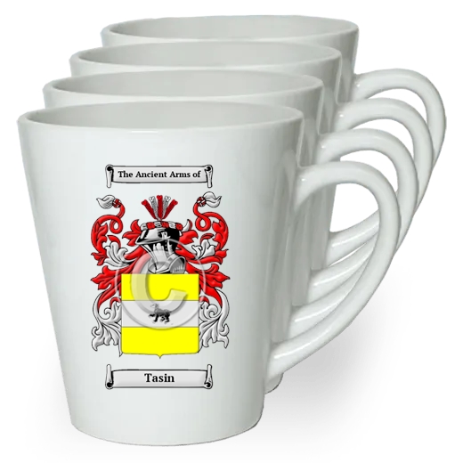 Tasin Set of 4 Latte Mugs