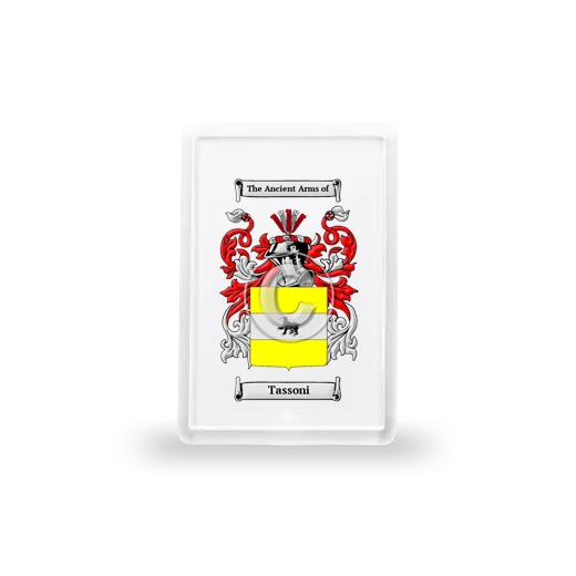 Tassoni Coat of Arms Magnet