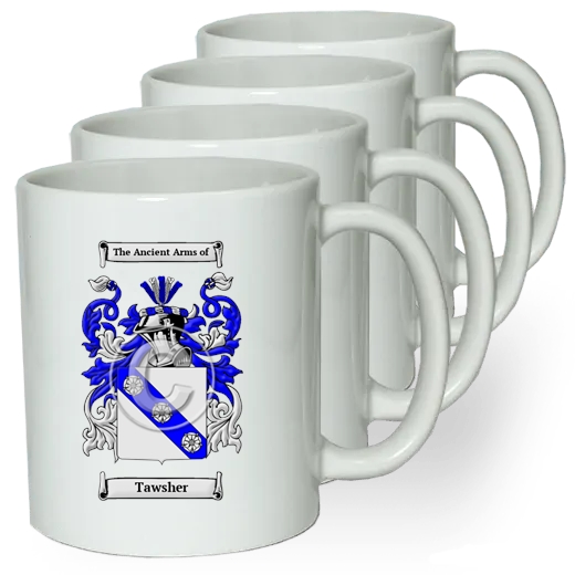 Tawsher Coffee mugs (set of four)