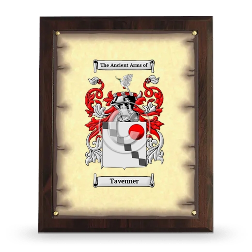 Tavenner Coat of Arms Plaque