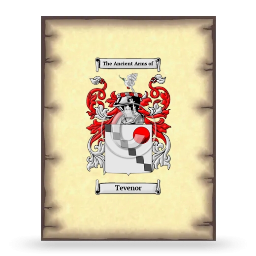 Tevenor Coat of Arms Print