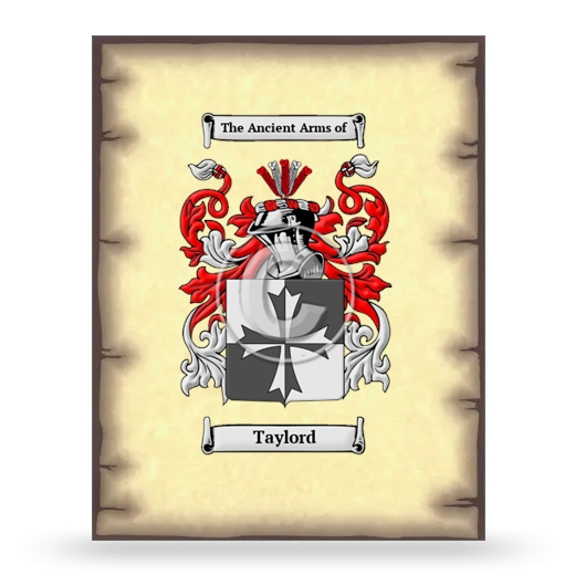 Taylord Coat of Arms Print