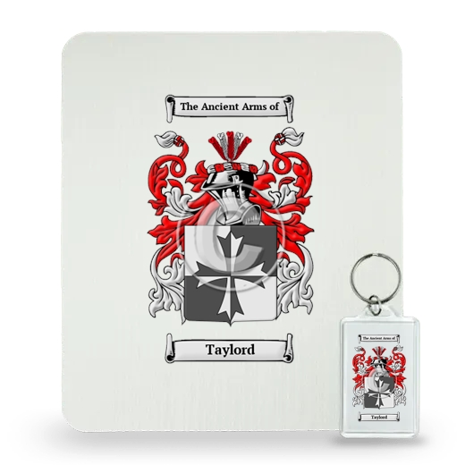 Taylord Mouse Pad and Keychain Combo Package