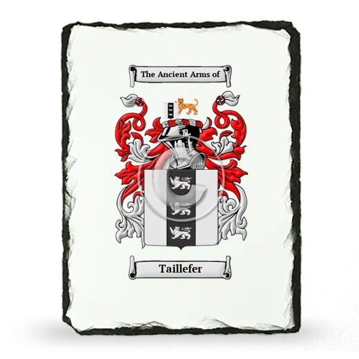 Taillefer Coat of Arms Slate