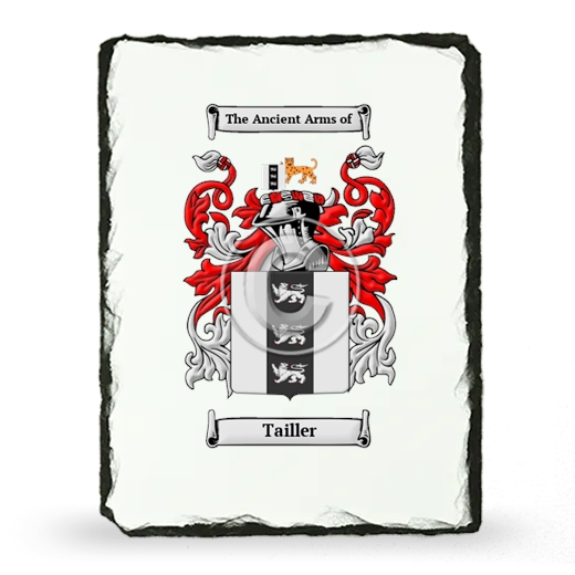 Tailler Coat of Arms Slate