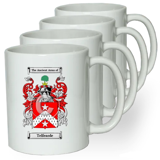 Telfearde Coffee mugs (set of four)