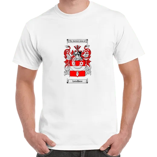 Letelliere Coat of Arms T-Shirt