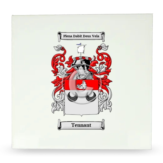 Tennant Large Ceramic Tile with Coat of Arms