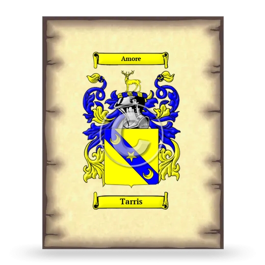 Tarris Coat of Arms Print