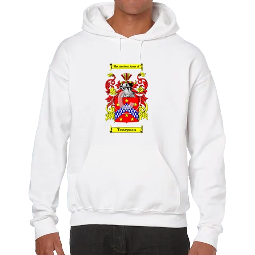 Tesseyman Unisex Coat of Arms Hooded Sweatshirt