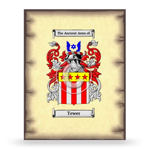 Tewer Coat of Arms Print