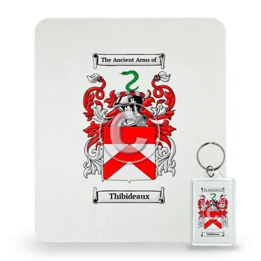 Thibideaux Mouse Pad and Keychain Combo Package