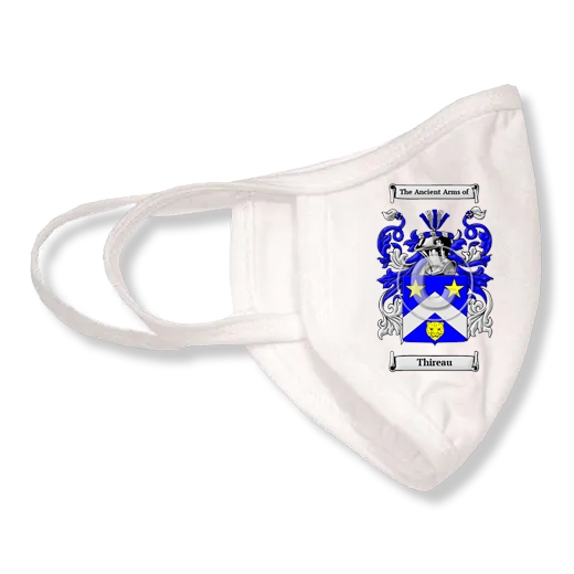 Thireau Coat of Arms Face Mask