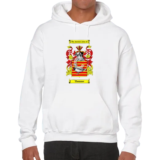 Thomme Unisex Coat of Arms Hooded Sweatshirt