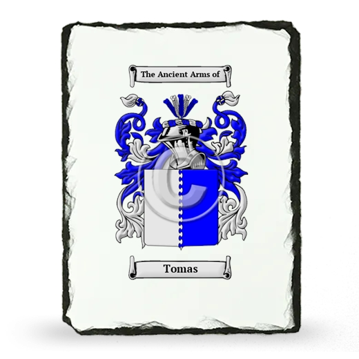 Tomas Coat of Arms Slate