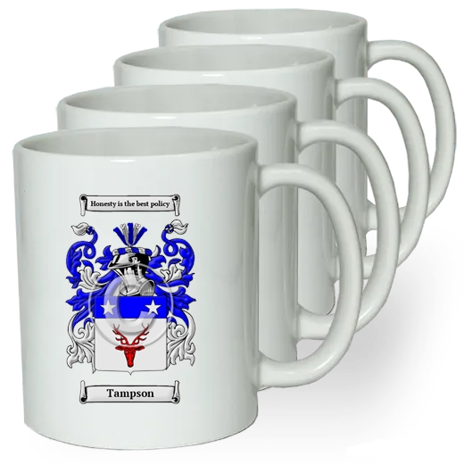 Tampson Coffee mugs (set of four)