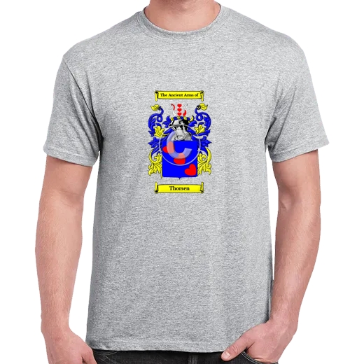 Thorsen Grey Coat of Arms T-Shirt