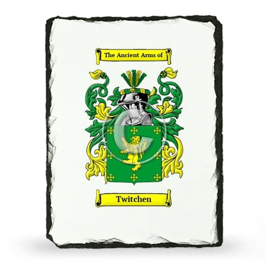 Twitchen Coat of Arms Slate