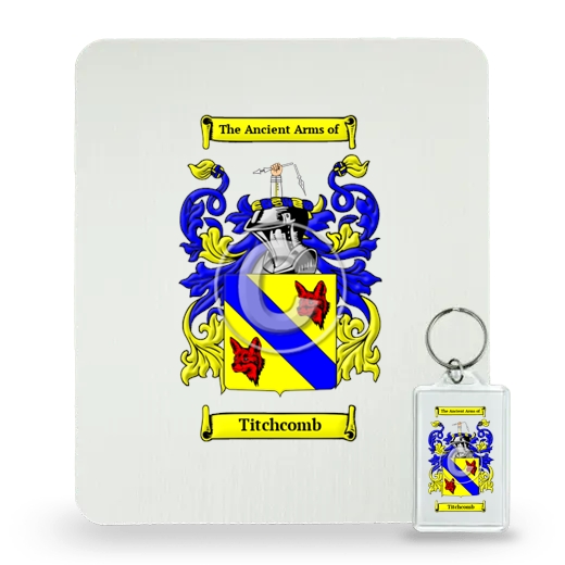 Titchcomb Mouse Pad and Keychain Combo Package
