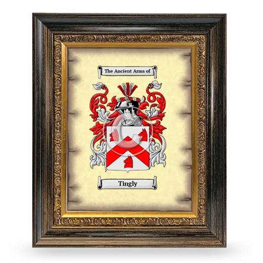 Tingly Coat of Arms Framed - Heirloom
