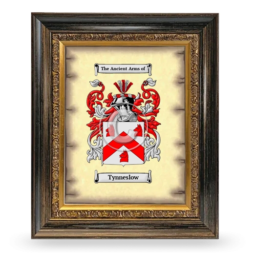 Tynneslow Coat of Arms Framed - Heirloom