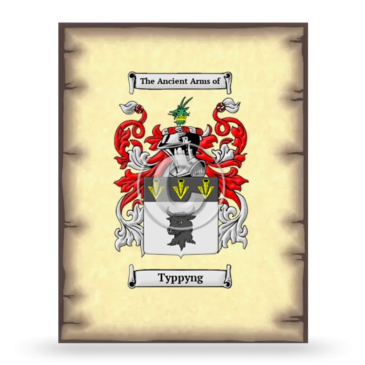 Typpyng Coat of Arms Print