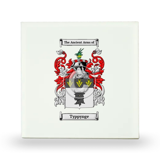 Typpynge Small Ceramic Tile with Coat of Arms